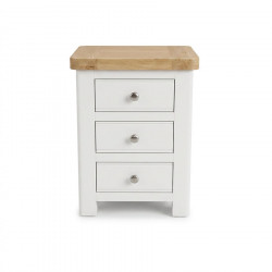 Lewis Bedside Locker White